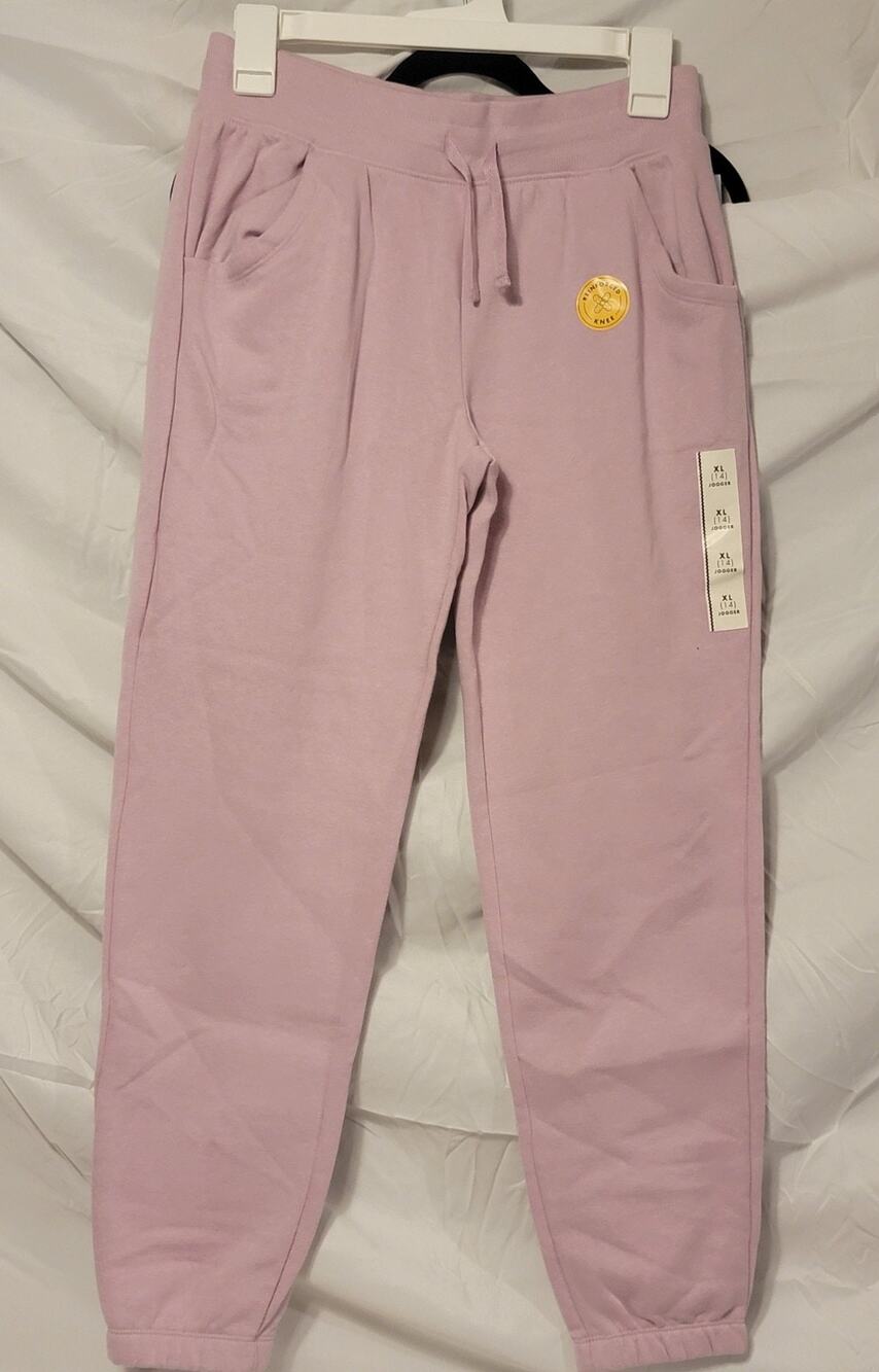 Cat & Jack Purple Joggers Sz XL(14)